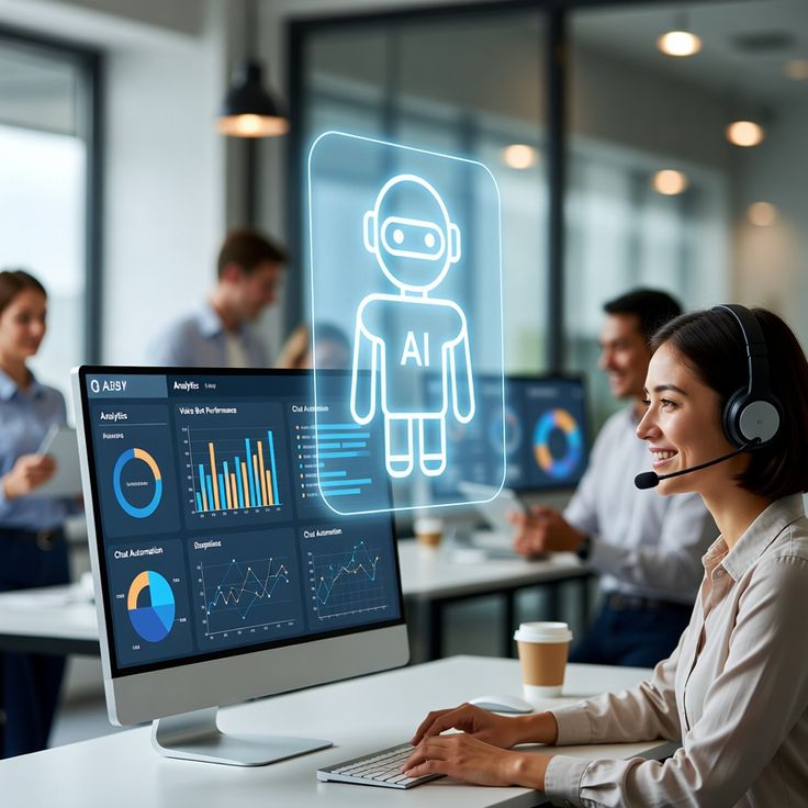 Dashboard showing key areas for best AI customer service automation in 2026.