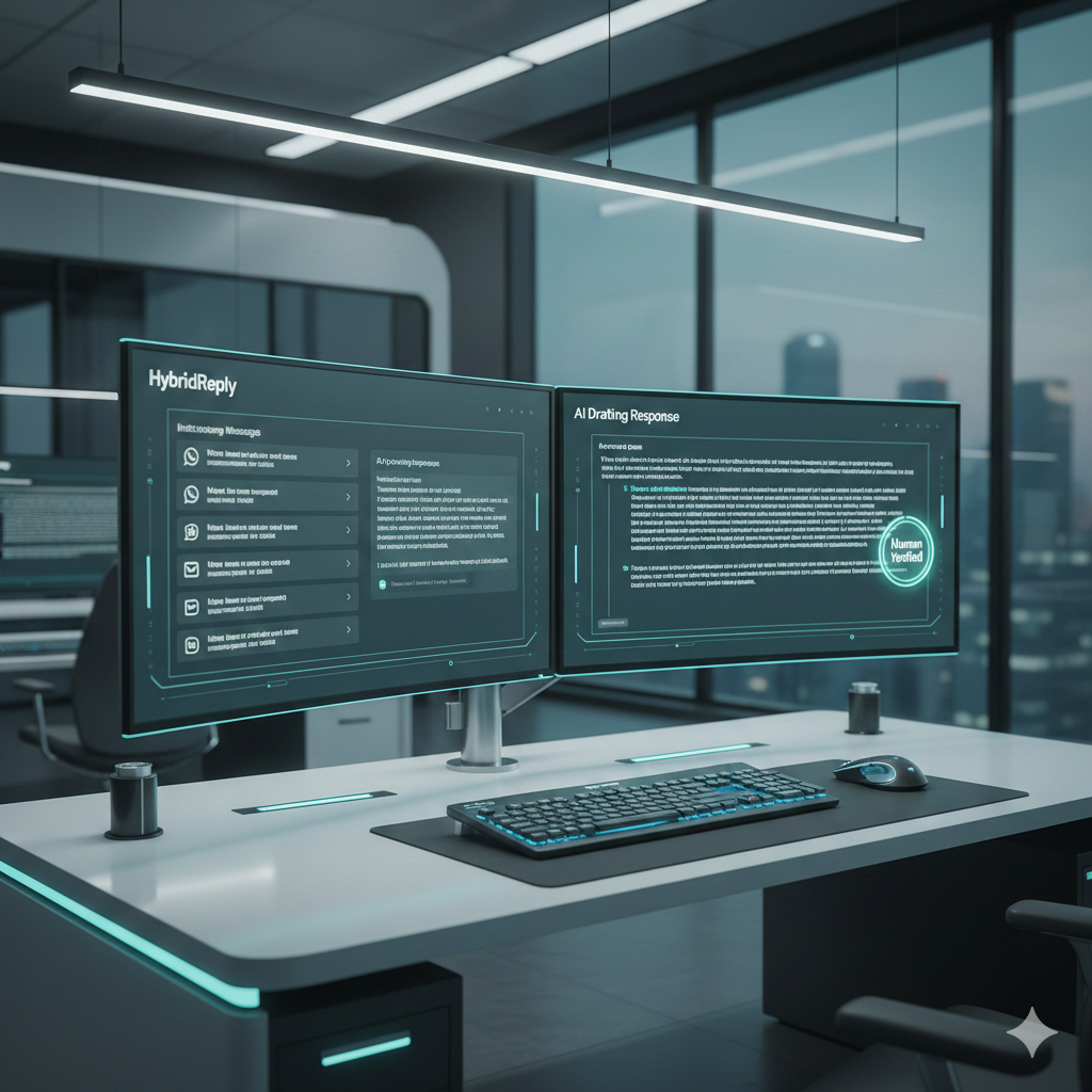 Hybrid AI Business Communication: The 2026 Guide to Omnichannel Reply Systems