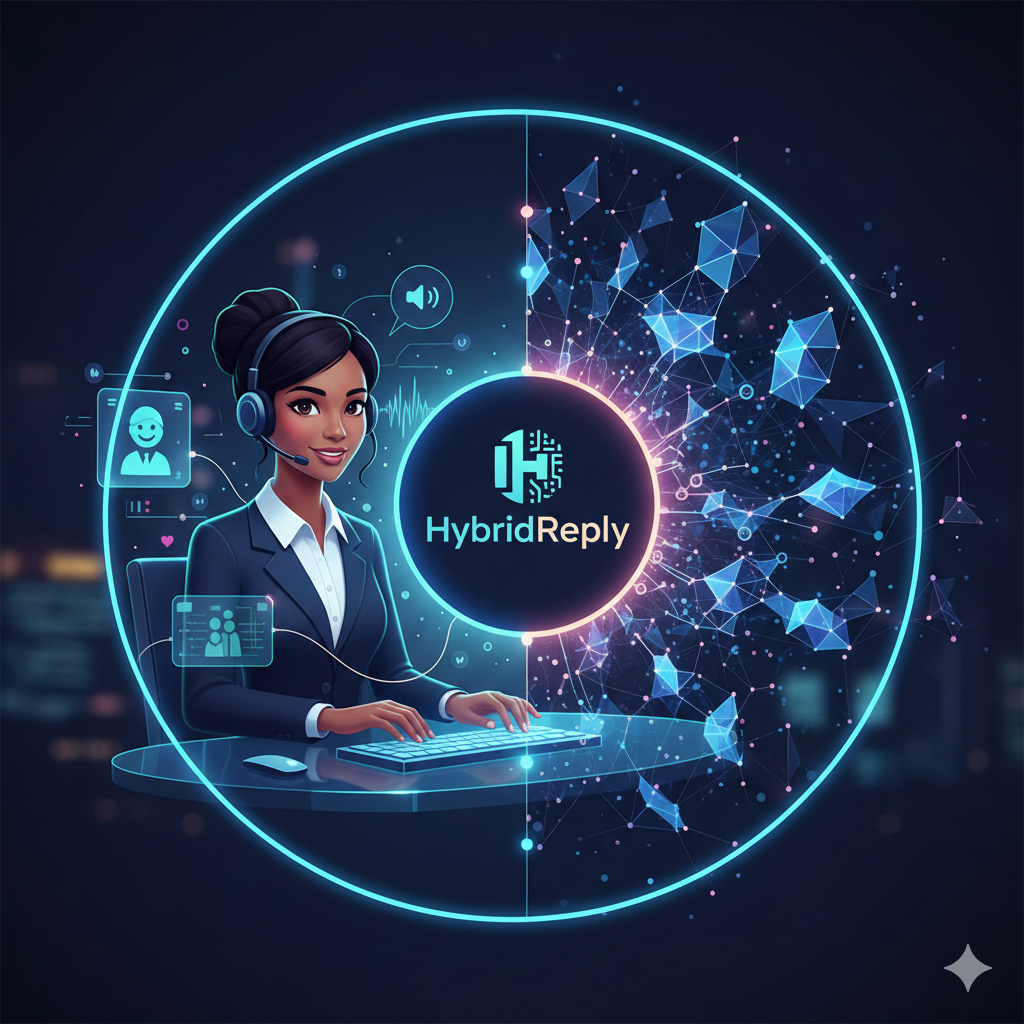 HybridReply: Revolutionizing AI Customer Service with Human-Powered Precision