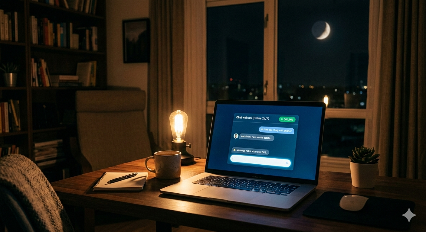 Stop Losing Customers to Your "Contact Us" Form: The 24/7 Way to Close Deals While You Sleep