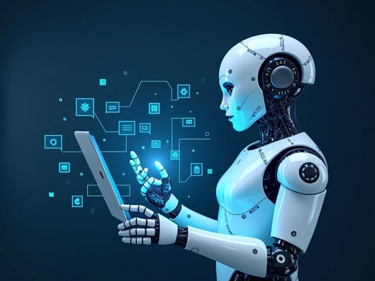 A visual representation of an AI customer engagement strategy for growing businesses, showing seamless digital interactions.